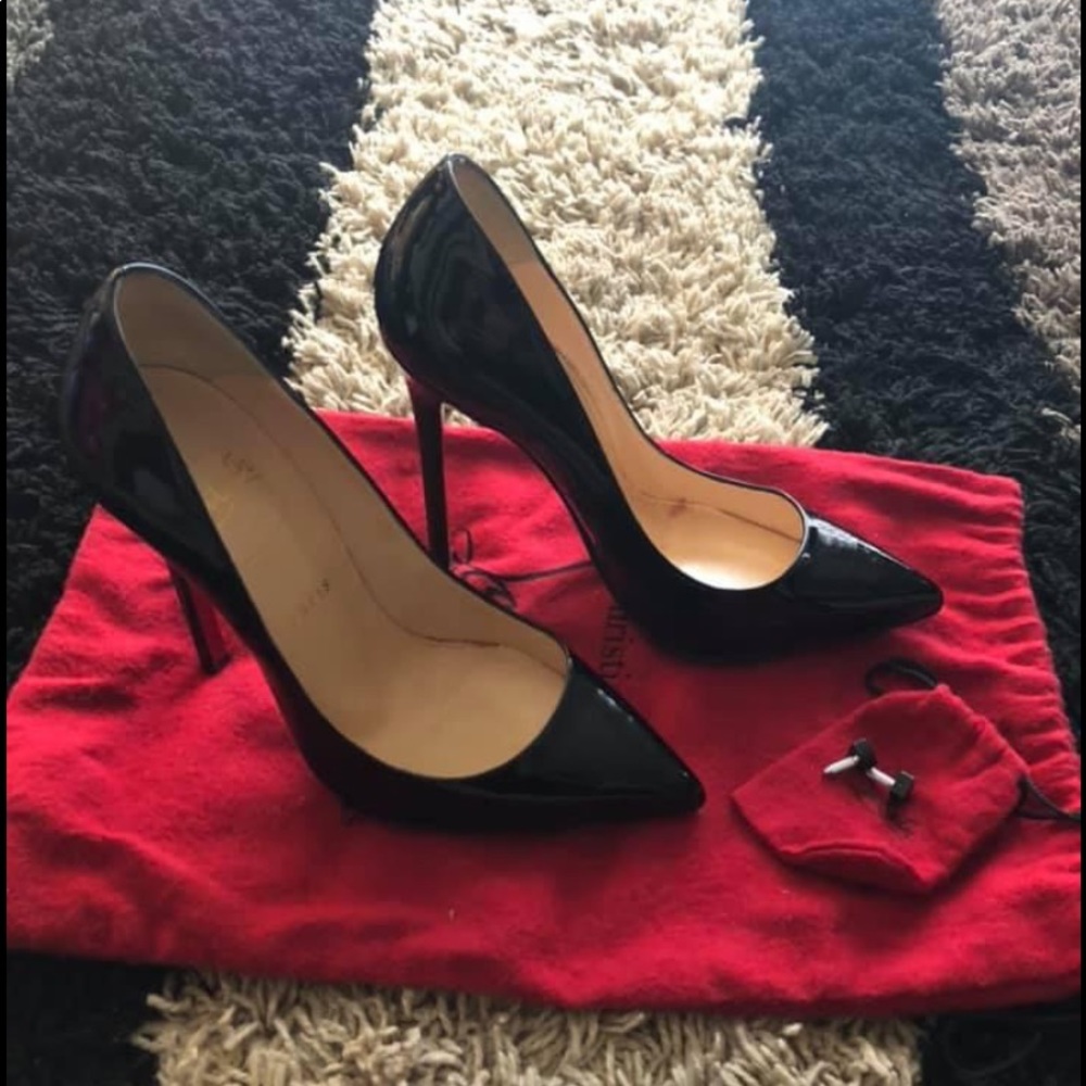 Christian Louboutin size 36.5, size 6 US.